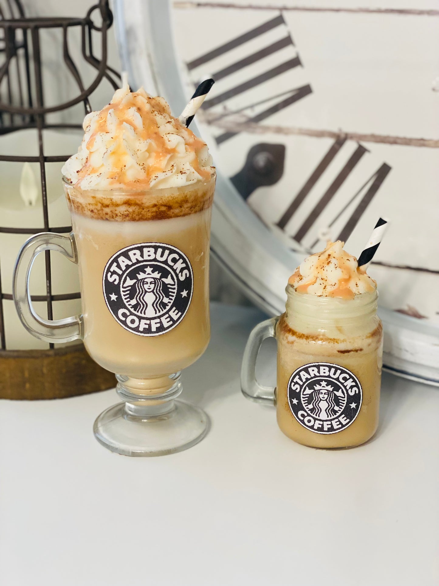 Frappuccino Soy Wax Candles -Inspired By Starbucks