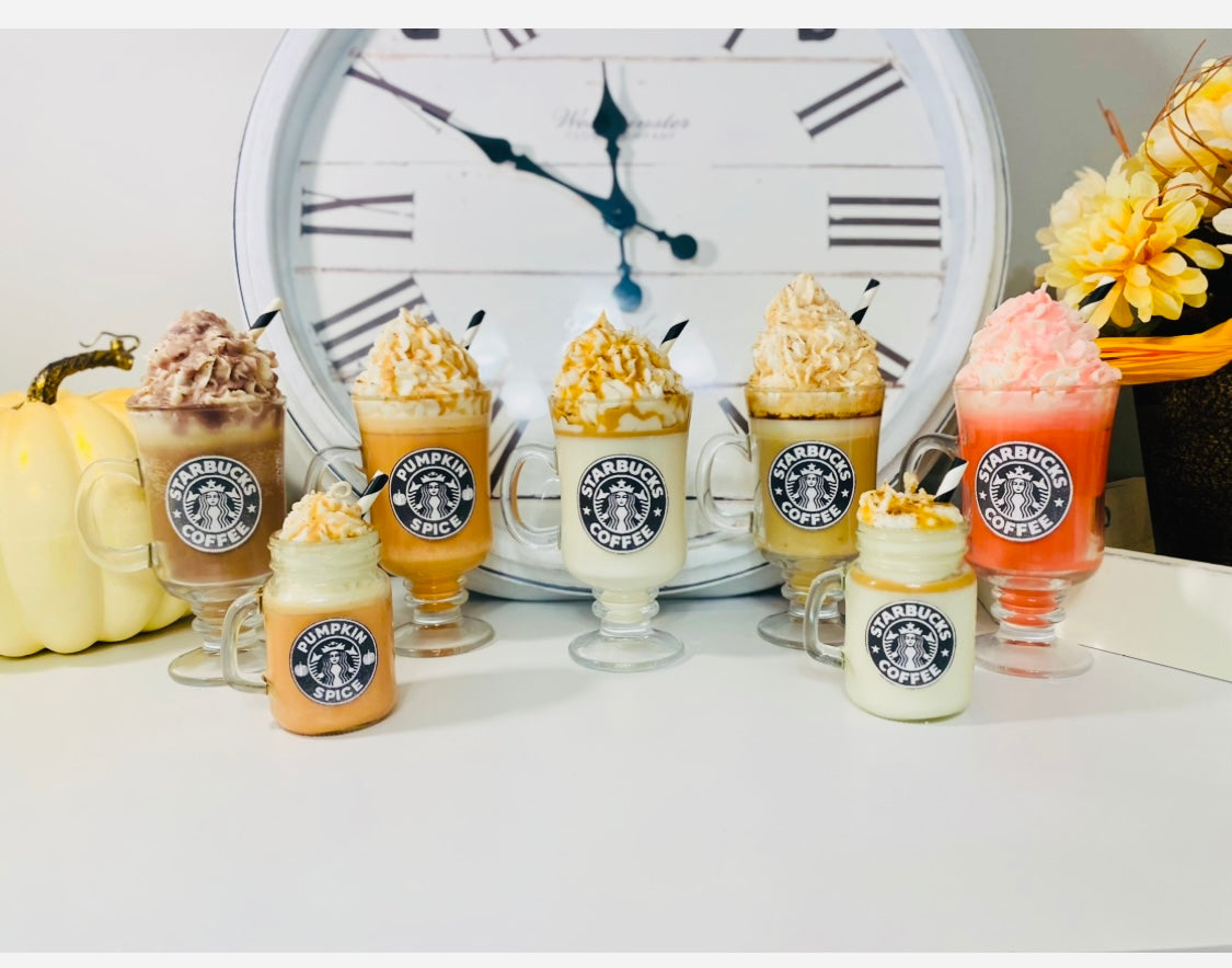 Frappuccino Soy Wax Candles -Inspired By Starbucks